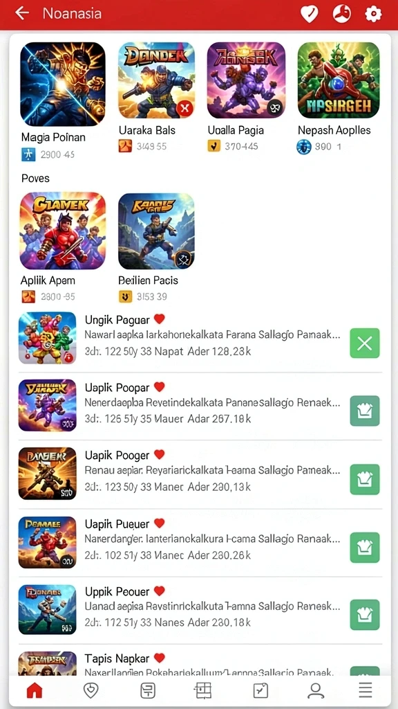 Tangkapan layar memperlihatkan antarmuka permainan yang menarik.