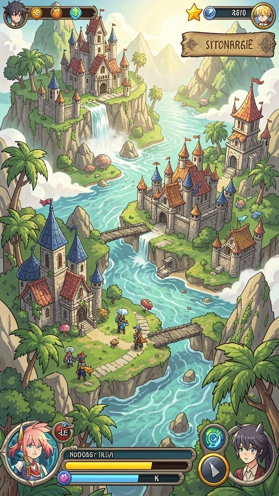 Screenshot pertama menunjukkan tampilan grafis yang menawan dari game 99SL.