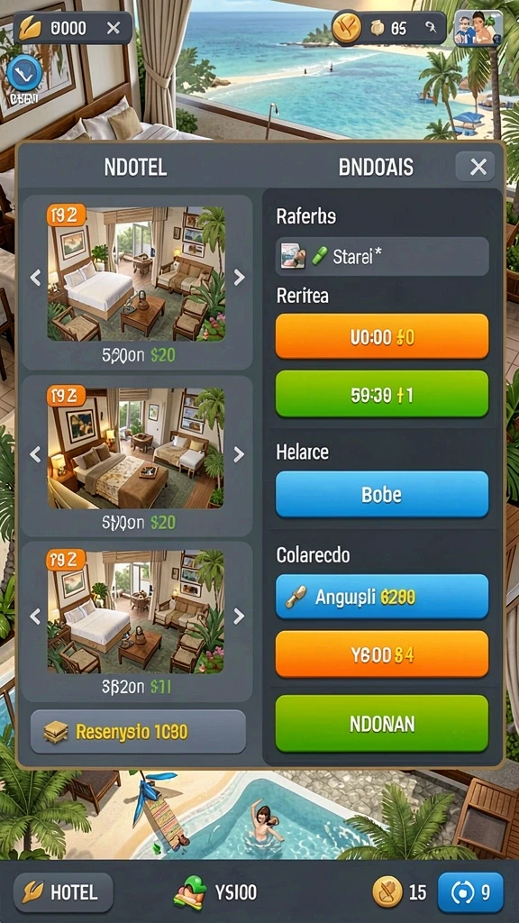 Screenshot kedua menampilkan karakter dengan skill unik yang bisa dipilih oleh pemain.