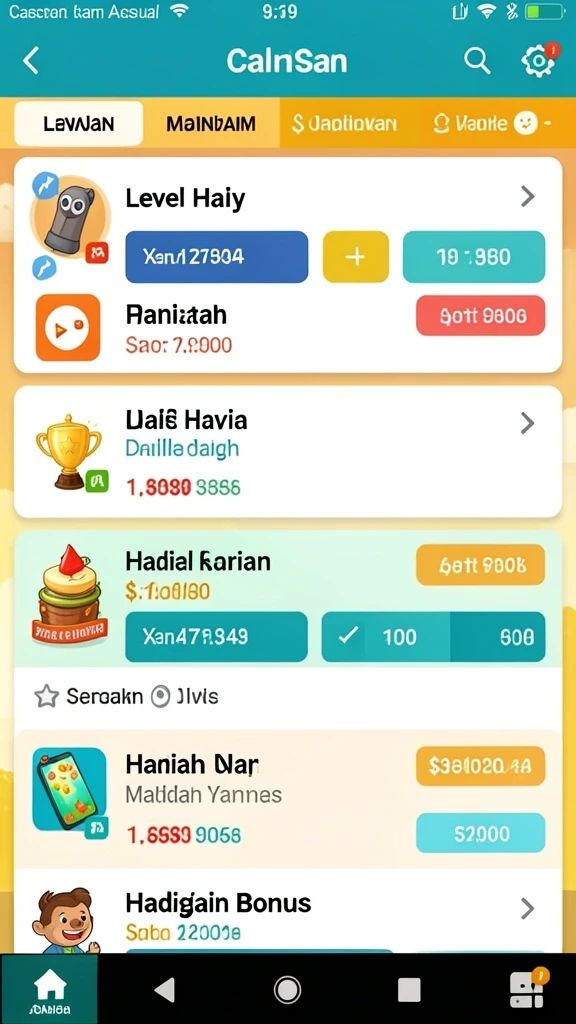Tampilan antarmuka yang menarik dan mudah dipahami.