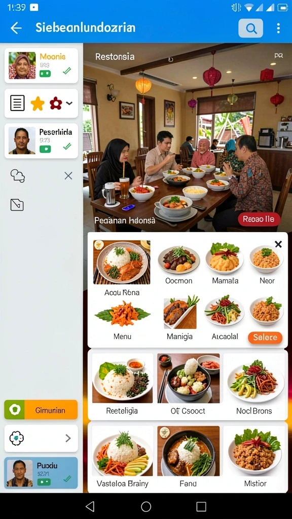 Tampilan awal yang menarik dan menggugah rasa ingin tahu.