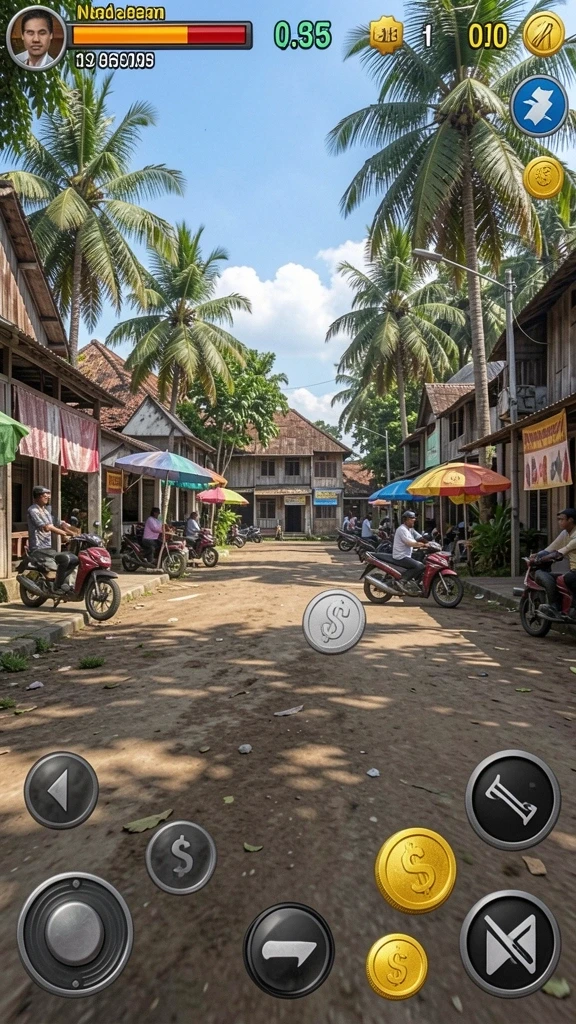 Mode tantangan harian dengan hadiah menarik.