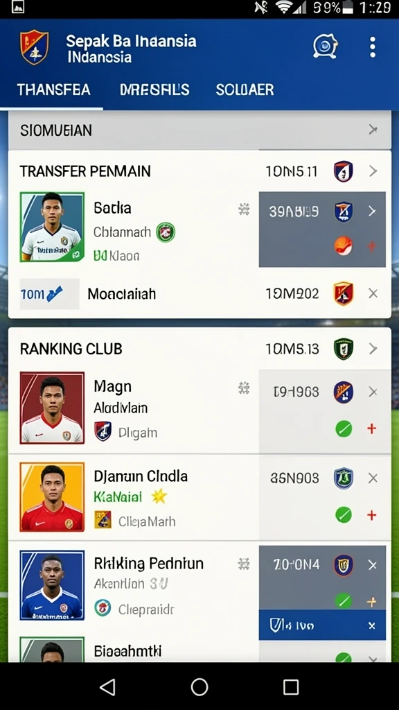 Tampilan antarmuka yang ramah pengguna.