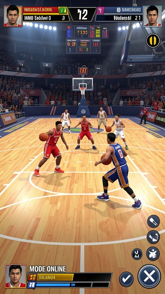 Fitur multiplayer yang memungkinkan interaksi dengan pemain lain.