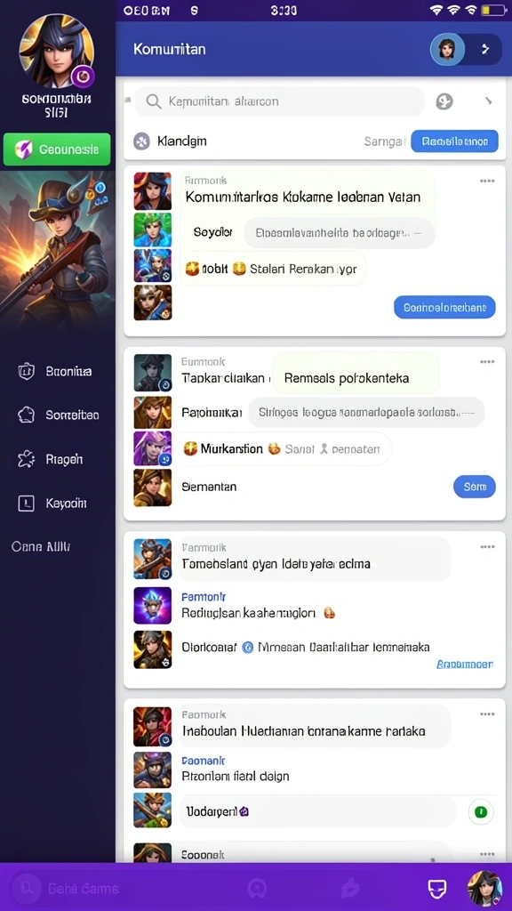 Tampilan antarmuka yang ramah pengguna.
