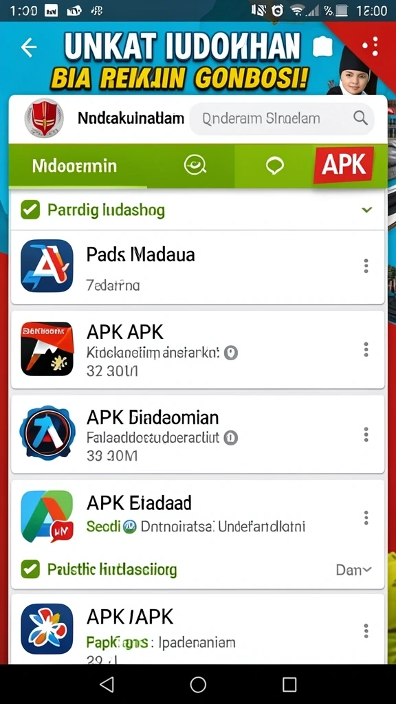 Berbagai pilihan game seru dalam satu aplikasi.