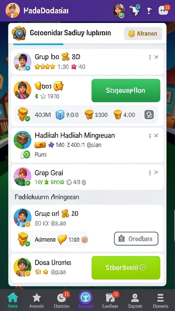 Tampilan bonus menarik yang ditawarkan.