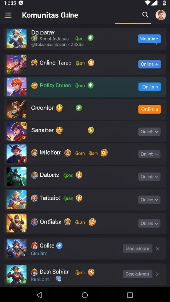 Pengalaman multiplayer yang kompetitif dan seru.
