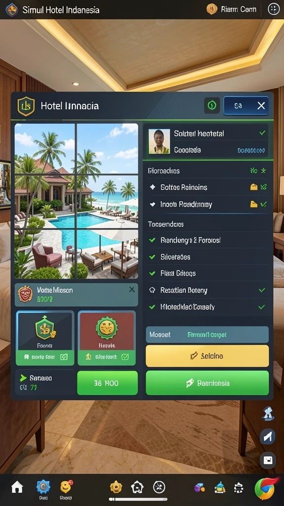 Tampilan awal aplikasi IDRGAME yang menarik.