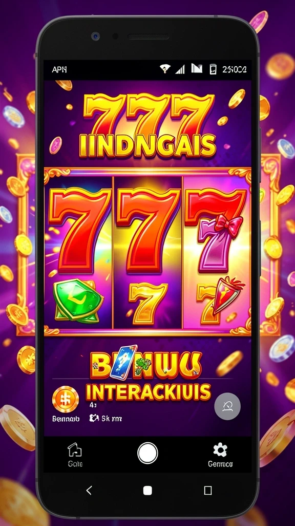 Berbagai tema permainan slot yang tersedia.