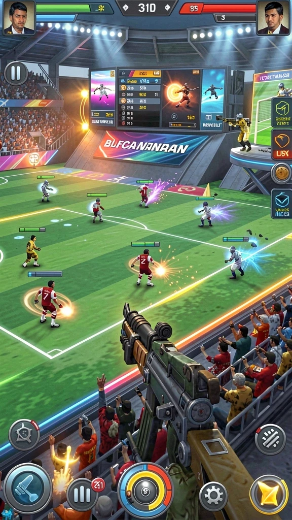 Fitur permainan multiplayer yang seru.