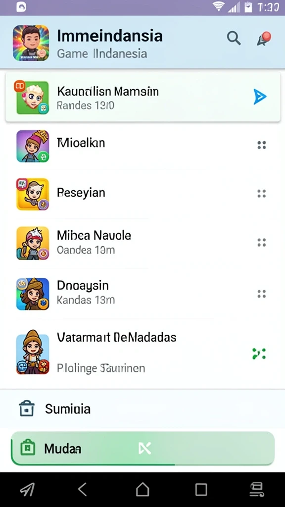 Fitur mode offline untuk kenyamanan bermain.