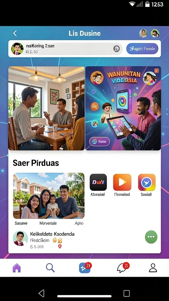 Screenshot menampilkan karakter utama dalam aksi pertempuran.