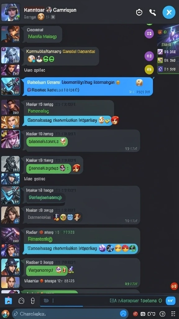 Tampilan grafik level yang menantang dan penuh warna.