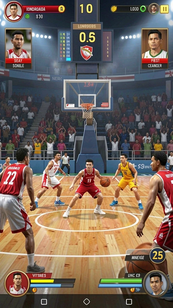 Mode multiplayer yang interaktif dan seru.