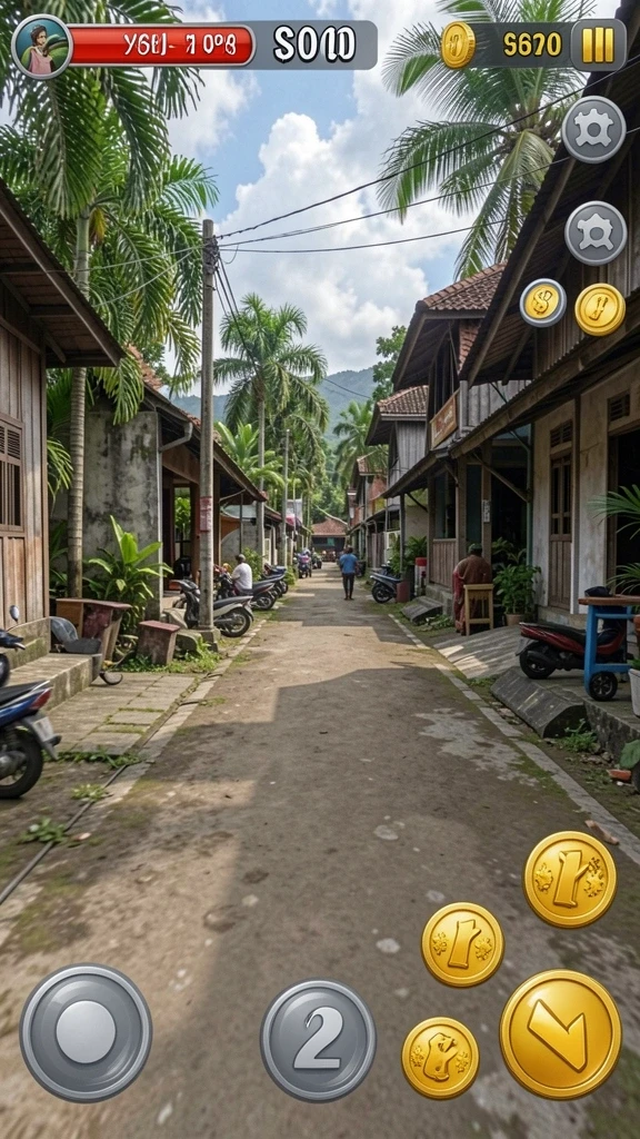 Karakter kustomisasi yang unik dan lucu.