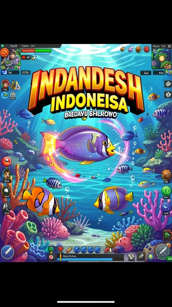 Tampilan awal permainan NANASTOTO yang cerah dan menarik.