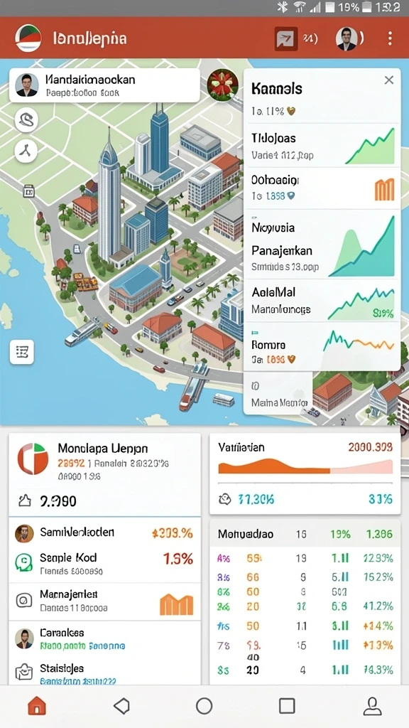 Visual menakjubkan dari level baru yang menantang.