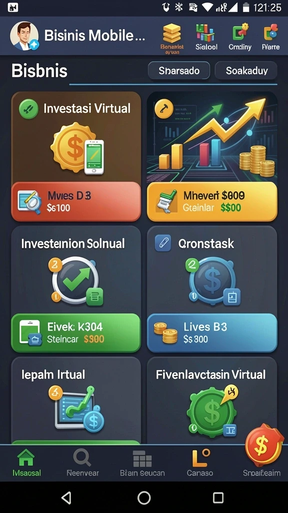 Tampilan gameplay yang dinamis, penuh aksi dan petualangan.