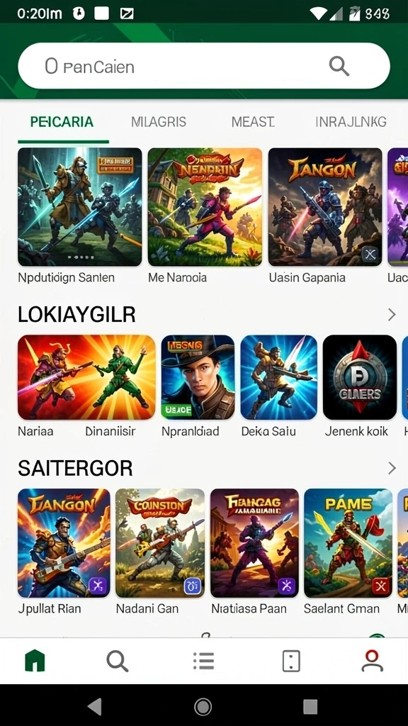 Tangkapan layar memperlihatkan fitur kustomisasi karakter yang menarik.