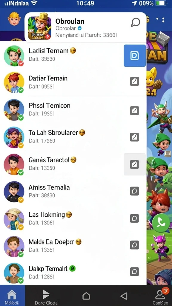 Mode permainan yang variatif dan seru.