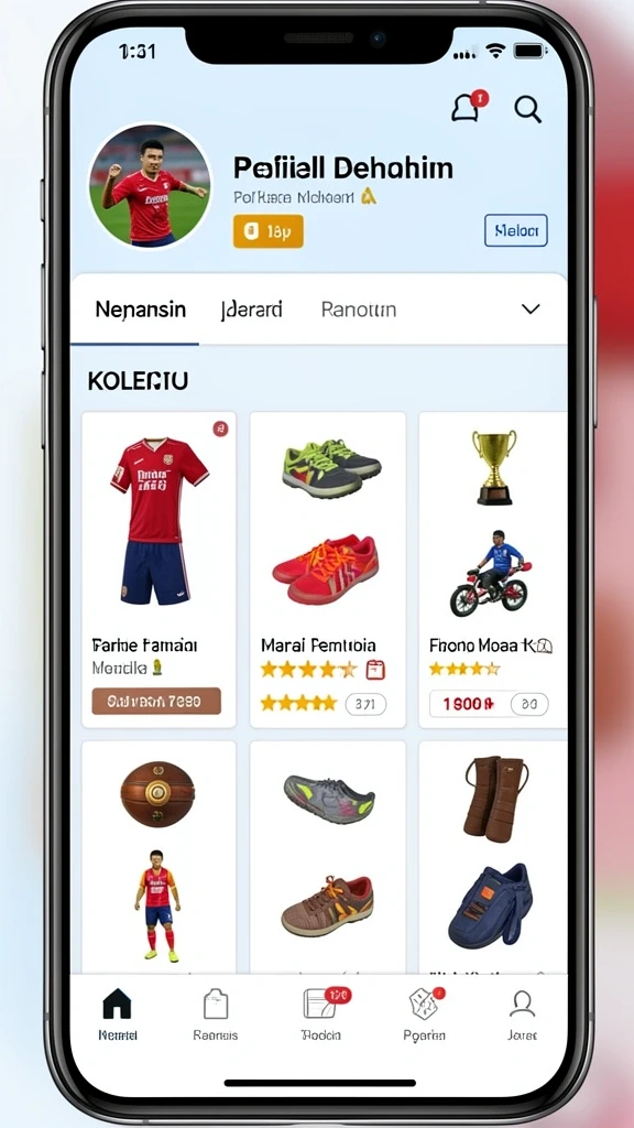 Tampilan antarmuka yang menarik dan mudah digunakan.