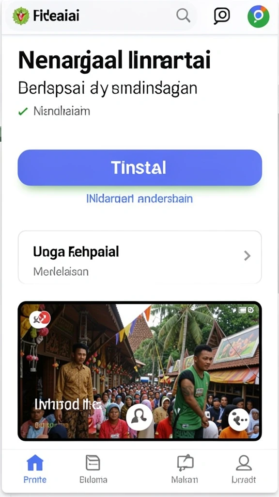Tampilan antarmuka yang menarik dan user-friendly.