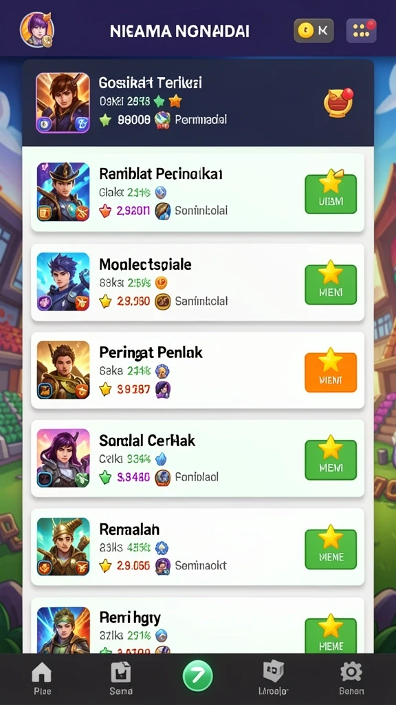 Tampilan antarmuka yang menarik dan mudah dinavigasi.
