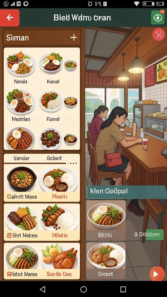 Karakter unik dengan kemampuan khusus yang menambah keasyikan.