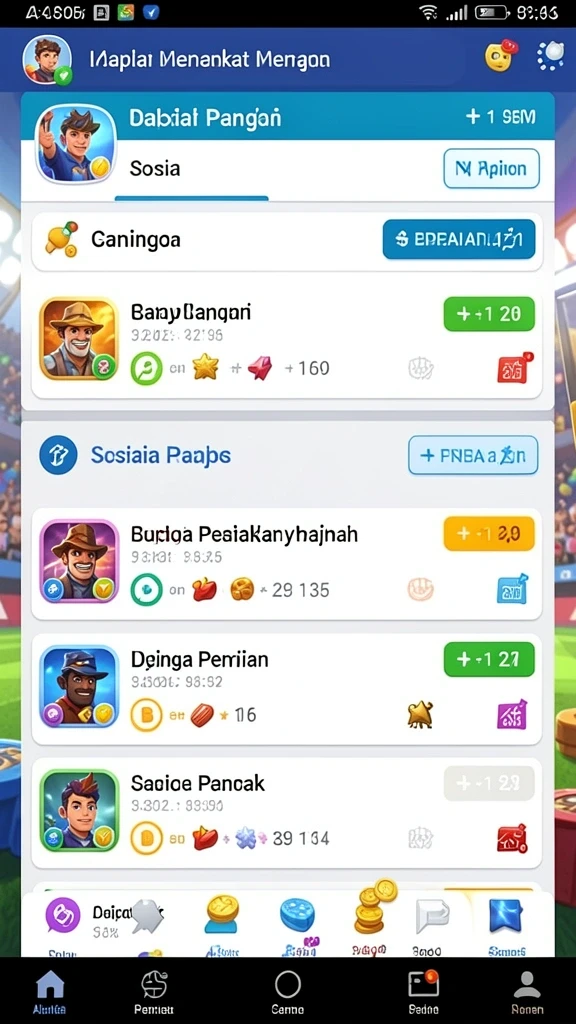 Mode multiplayer yang seru dan kompetitif.