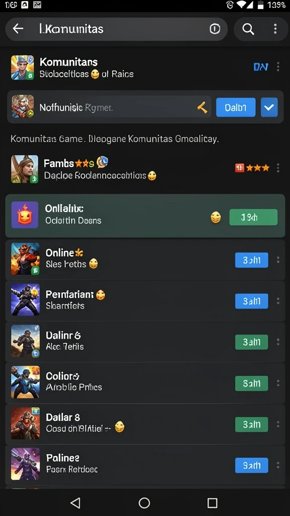 Mode permainan yang beragam dan menantang.