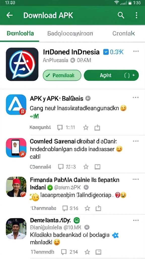 Gambar antarmuka permainan yang menarik