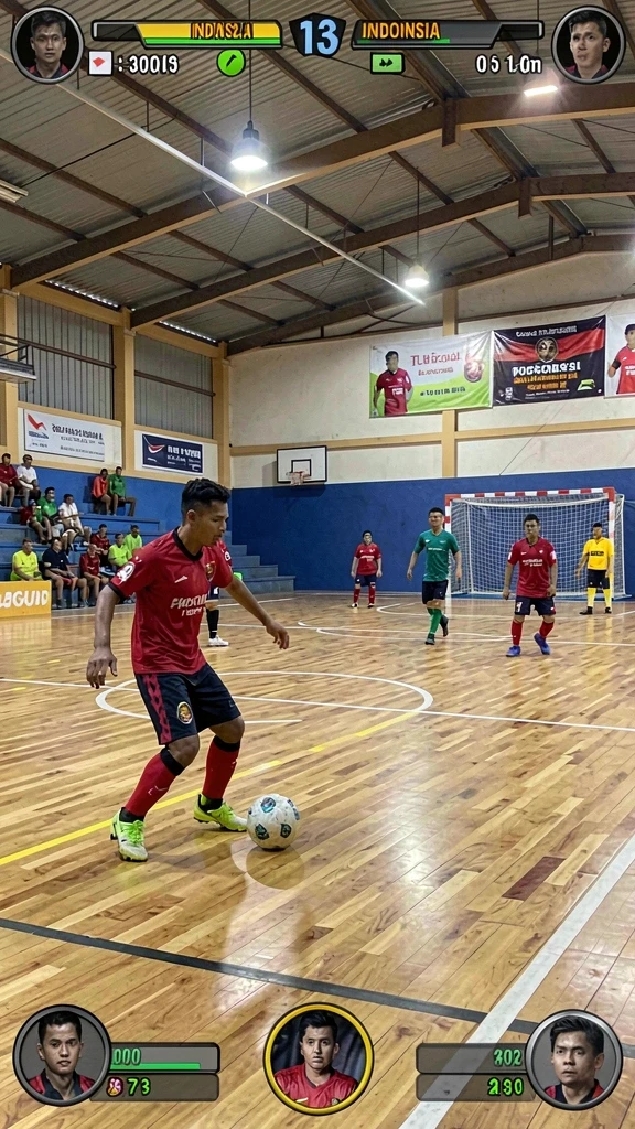 Tangkapan layar menampilkan karakter utama dalam aksi.