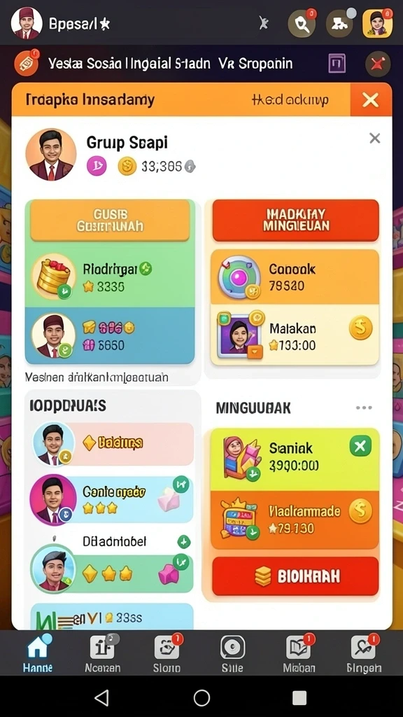 Mode multiplayer yang seru untuk bersaing dengan teman.