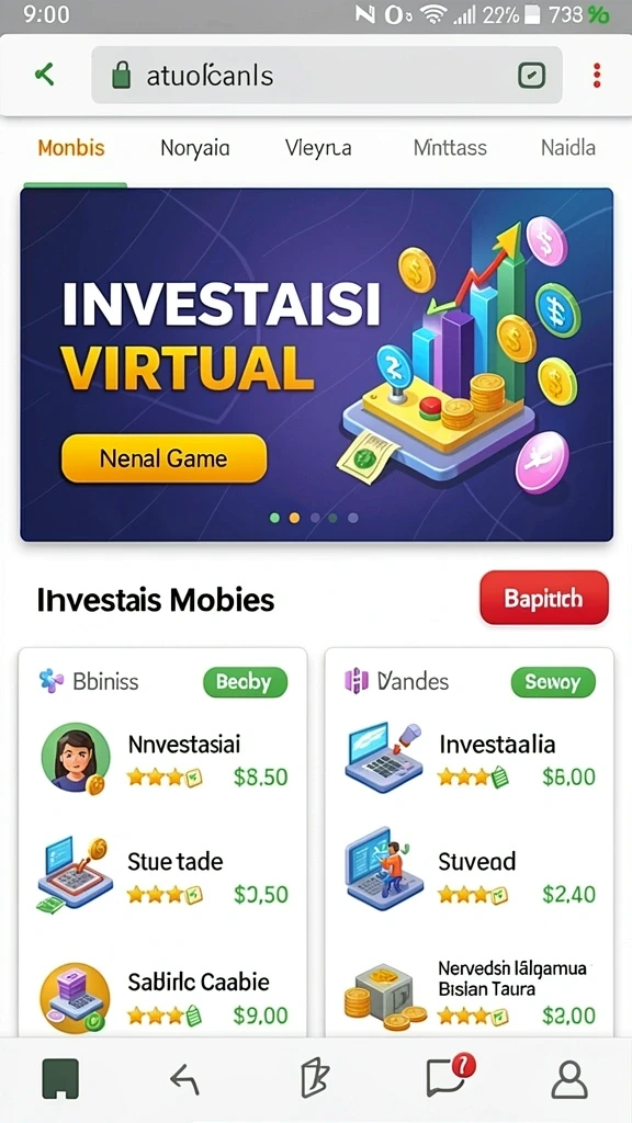 Tampilan pengguna yang menarik dan intuitif.