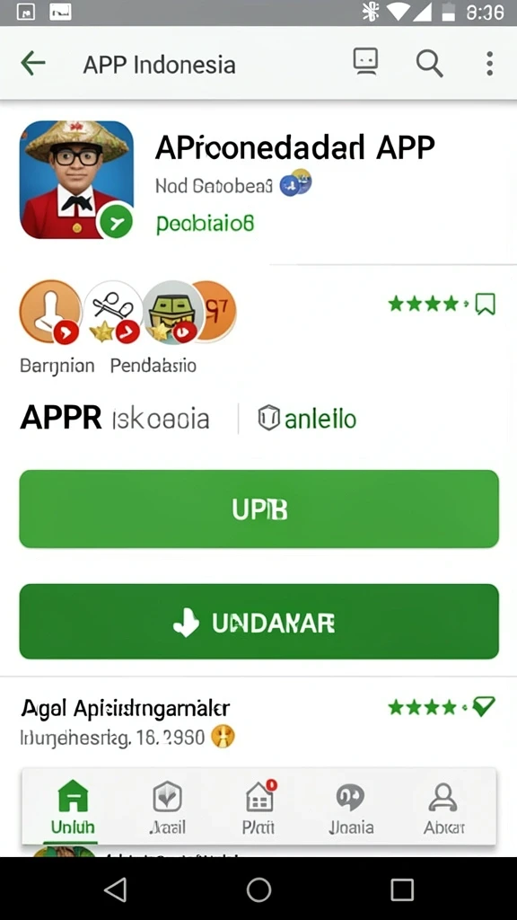 Tampilan awal game SPINGILA yang menarik.