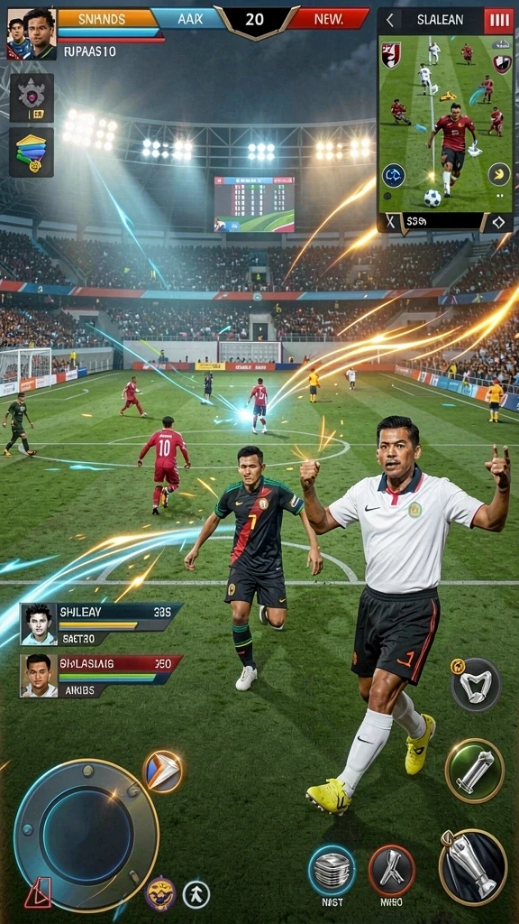 Tampilan awal yang mengesankan dengan grafik high-definition.