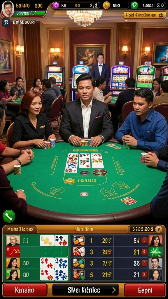 Gambaran karakter yang bisa dimainkan dalam game.