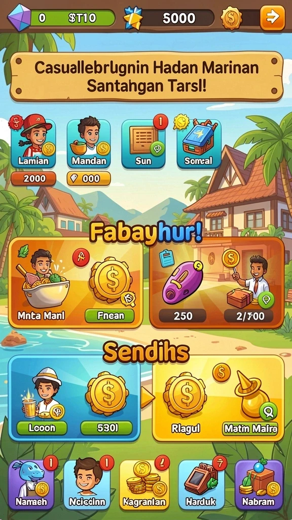 Komunitas aktif yang mendukung pengalaman bermain.