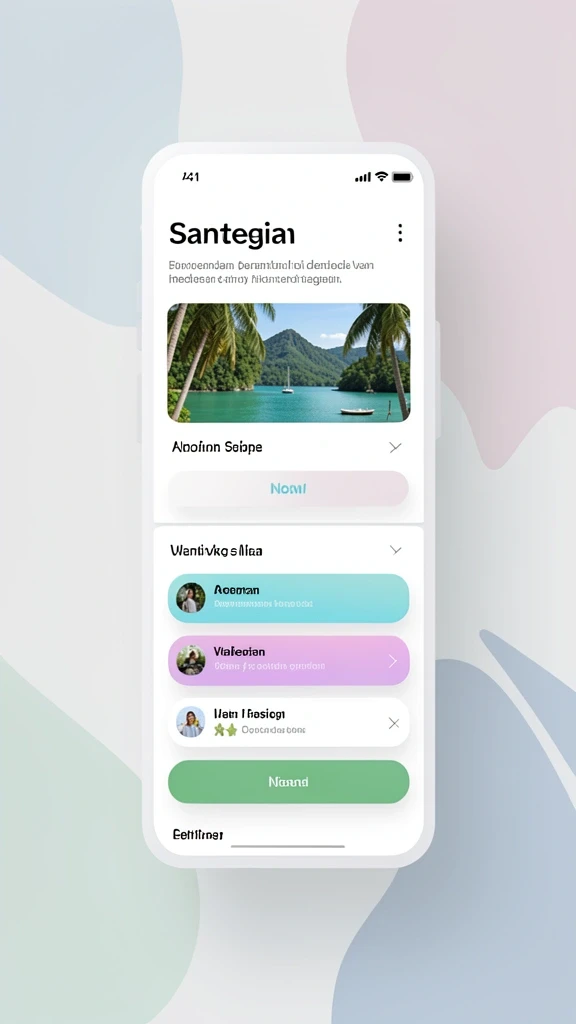 Tampilan awal permainan dengan karakter unik.