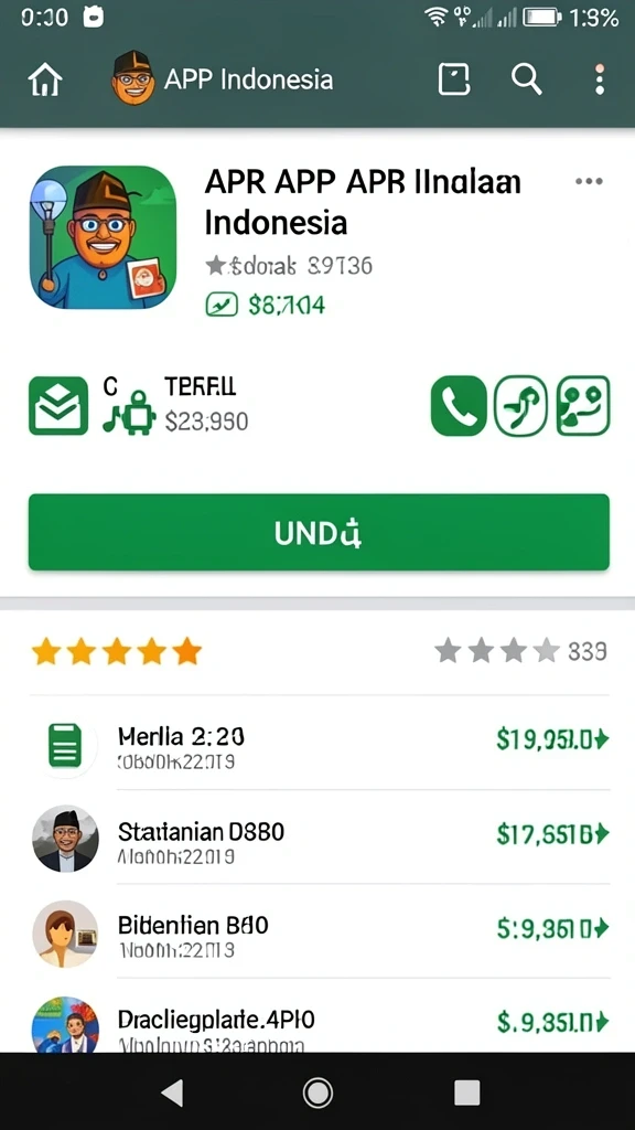 Antarmuka pengguna TOTO1000 yang menarik dan intuitif.