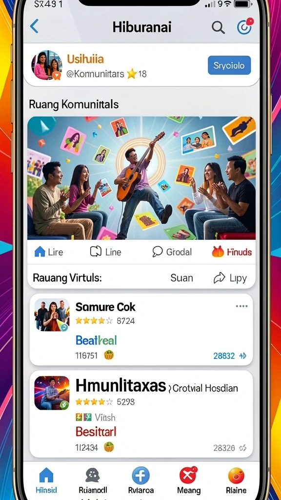 Tampilan antarmuka yang menarik dan mudah digunakan.
